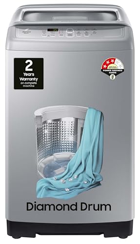 Samsung 7 kg, 3 star, Fully-Automatic Top Load Washing Machine (WA70A4002GS/TL,...