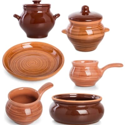 Clay utensils