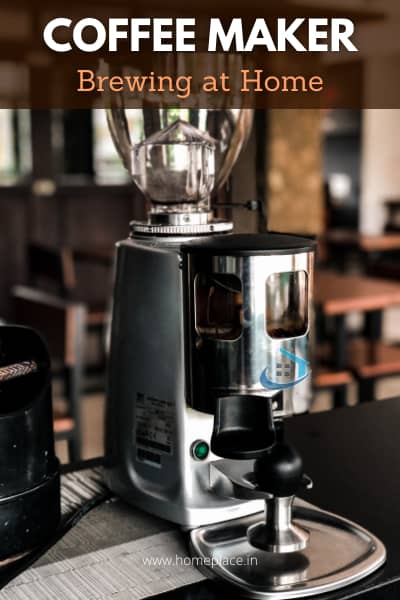 coffee brewing at home