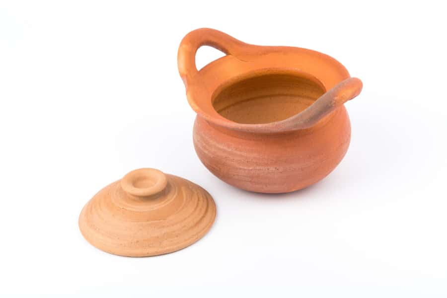 cookware made of clay