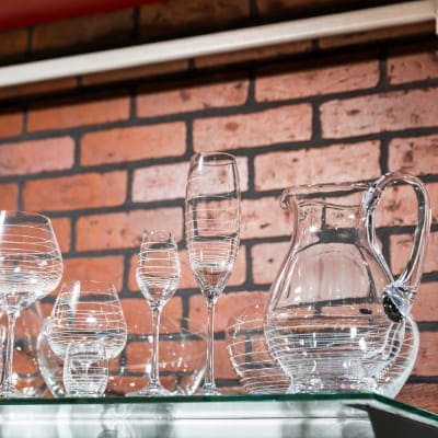 Glass utensils