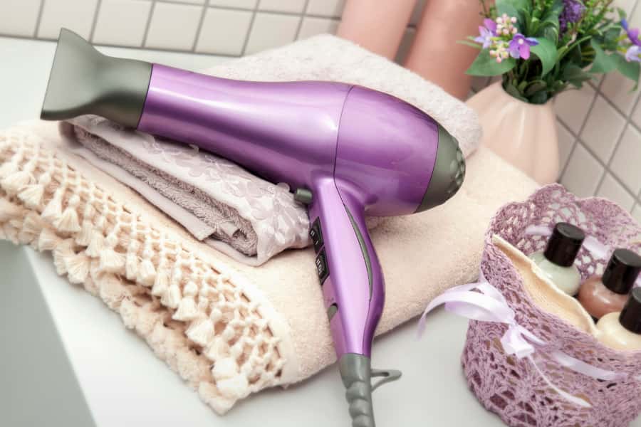 hair dryer wattage