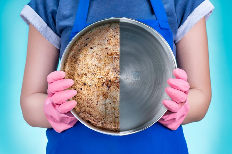 How to Clean Greased and Burnt Stainless Steel Cookware