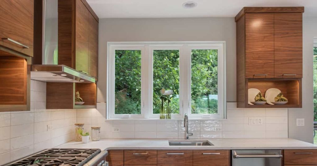 how to hide chimney pipe in kitchen