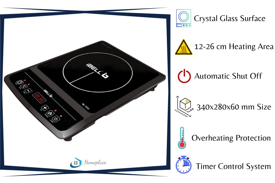 iBELL 2000 Watt Induction Stove