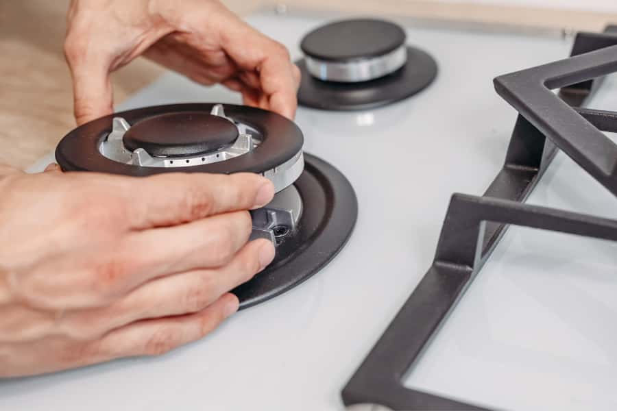 maintenance of gas stove burner