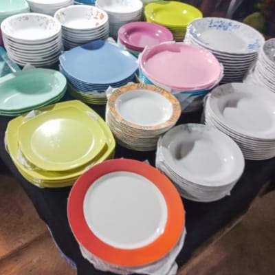 Melamine utensils