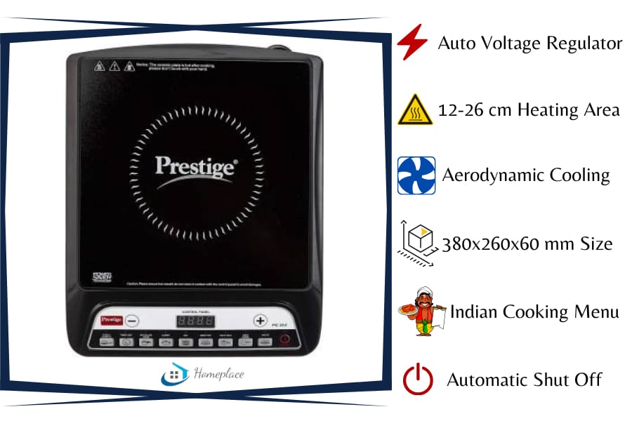 Prestige PIC 20 1200 watt Induction Cooktop