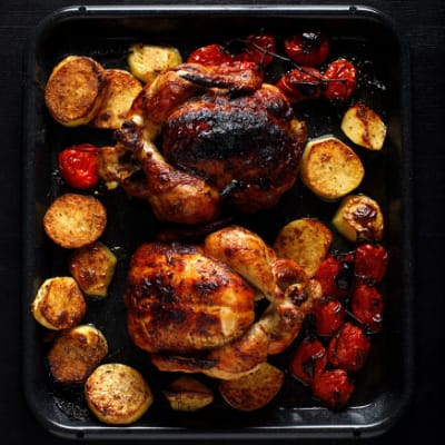 roasting in convection microwae oven