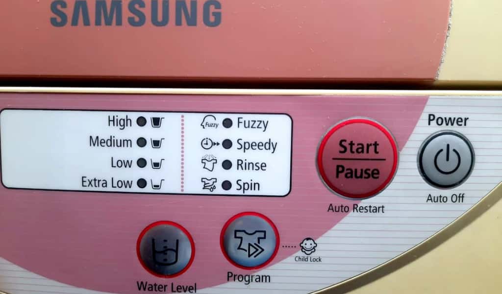 semi automatic washing machine wash programs