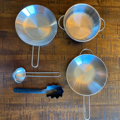 Stainless steel utensils