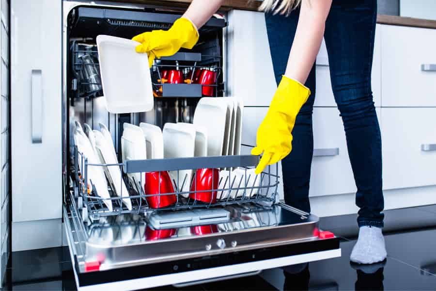 dishwasher racks for utensils