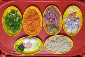 vegetables for crispy noodles