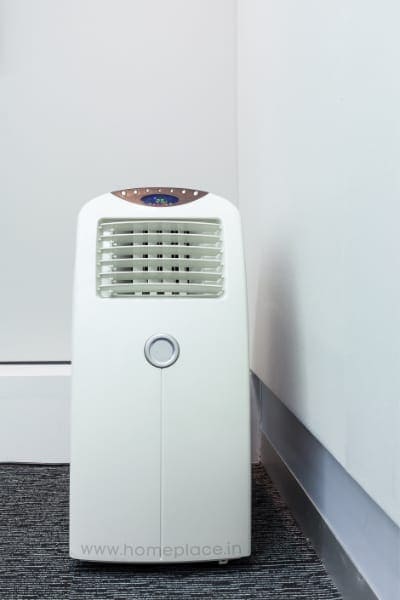 ventilation process of portable AC